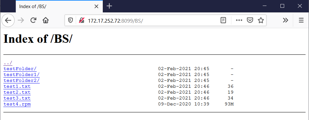 General репозиторий на nginx. Результат задачи №3.2